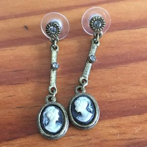 Cameo earrings